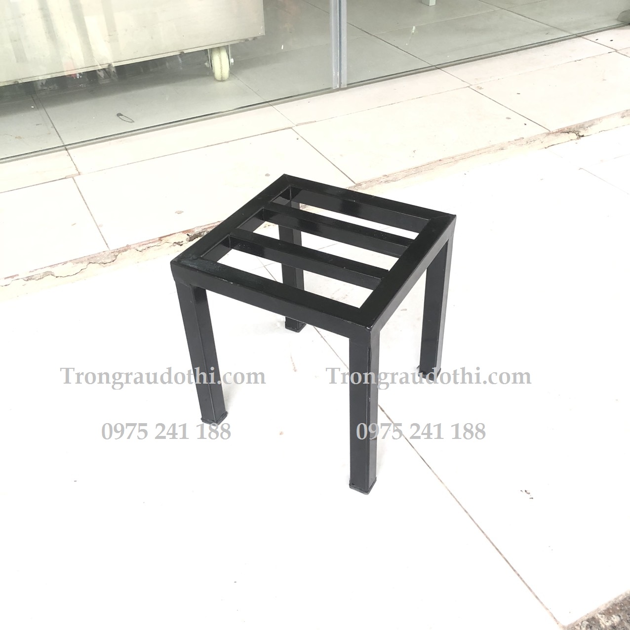 Đôn sắt kê chậu cảnh 20x20cm - Ảnh 1